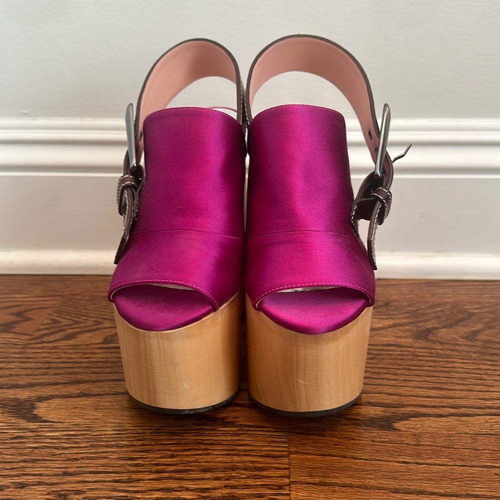 Rochas Platform Sandals Size 36